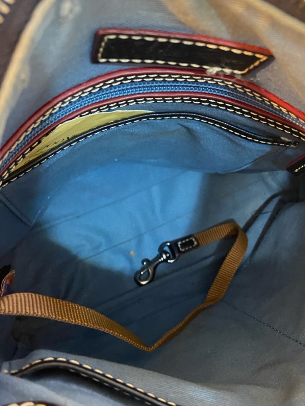 Disney Dooney & Bourke Figment Crossbody 2018 Epcot Food Wine Festival Bag READ - Picture 15 of 16